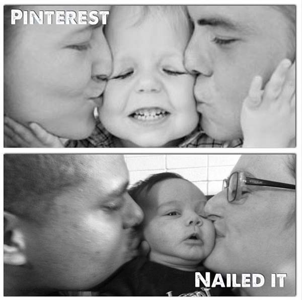 10.) Even the Pinterest baby doesn't like this.