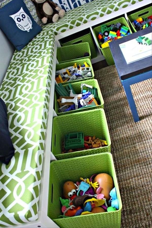 30.) Awesome storage space is a great reason to buy more toys.