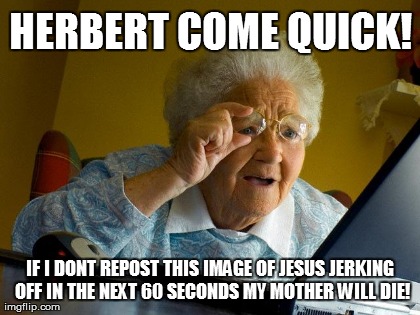 Grandma Finds The Internet
