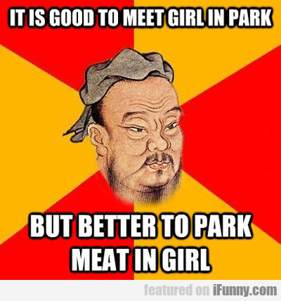 It Is Good To Meet Girl In Park...
