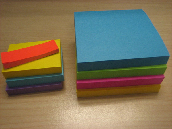 6.) Post-Its: In 1974 3M employee Arthur Fry used “a useless sticky substance” the company created to hold bookmarks in his hymnal. They didn’t want to sell Post-It Notes at first.