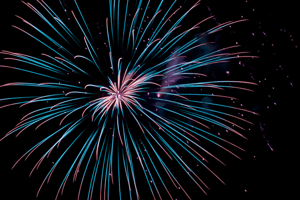 7.) Fireworks: These were invented 2,000 years ago in China. According to legend, a cook accidentally mixed charcoal, sulfur, and saltpeter, all items commonly found in a kitchen back then. The mixture burned and when compressed in a bamboo tube, it exploded.