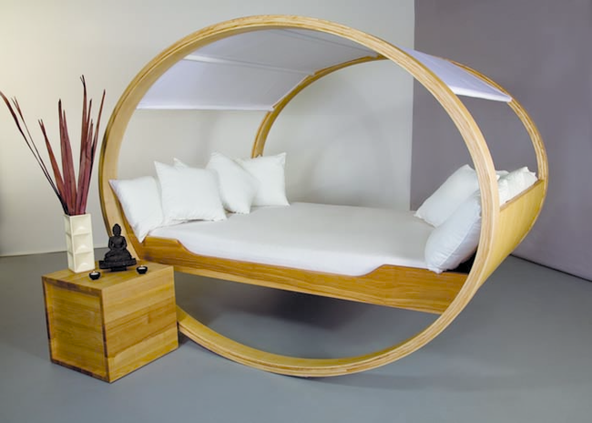 11.) A rocking bed for adults. Looks like heaven.