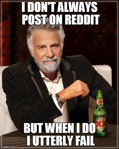 After even failing on my cake day