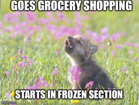 Baby Insanity Wolf goes grocery shopping