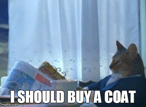 As a thin-skinned Floridian who was freezing her ass off all morning...