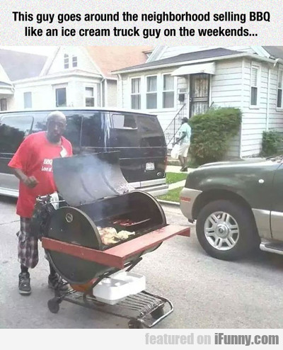 This Guy Goes Around The Neighborhood...